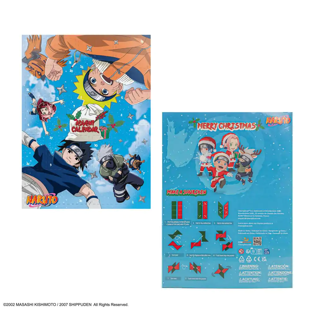 Naruto Adventskalender 2025 Produktfoto