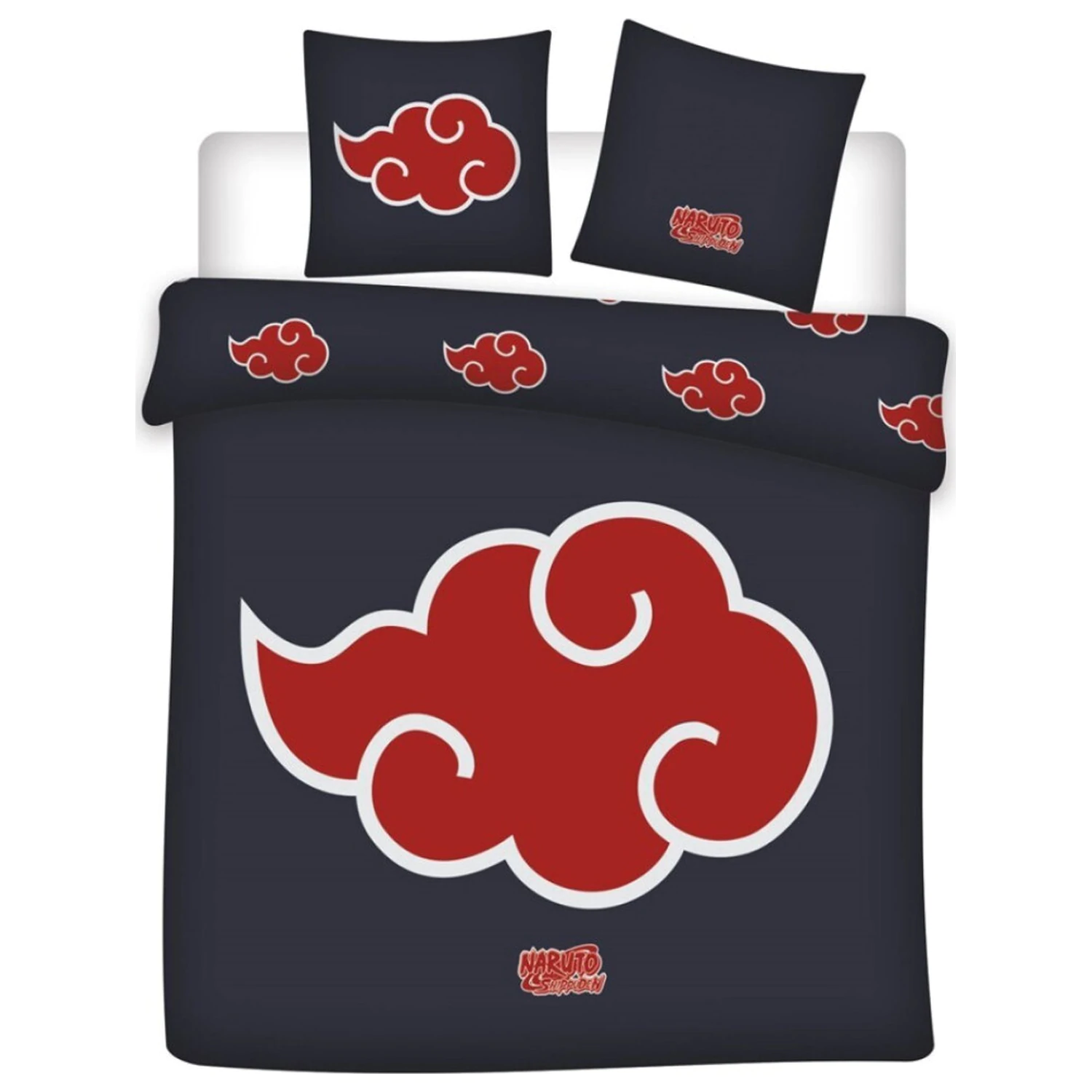 Naruto Akatsuki Doppel-Bettbezug Produktfoto