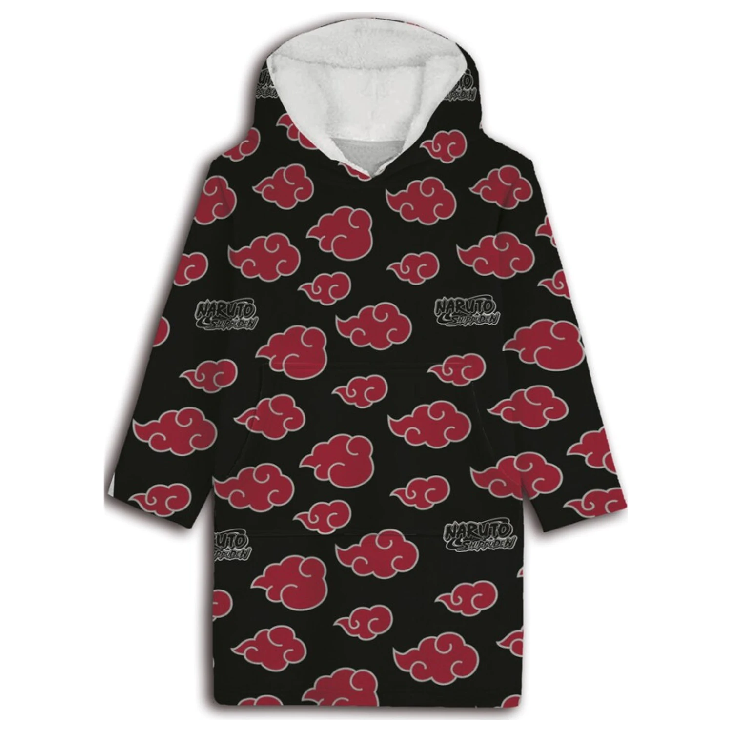 Naruto Akatsuki Erwachsenen tragbare Plüsch Fleece Decken Poncho Produktfoto