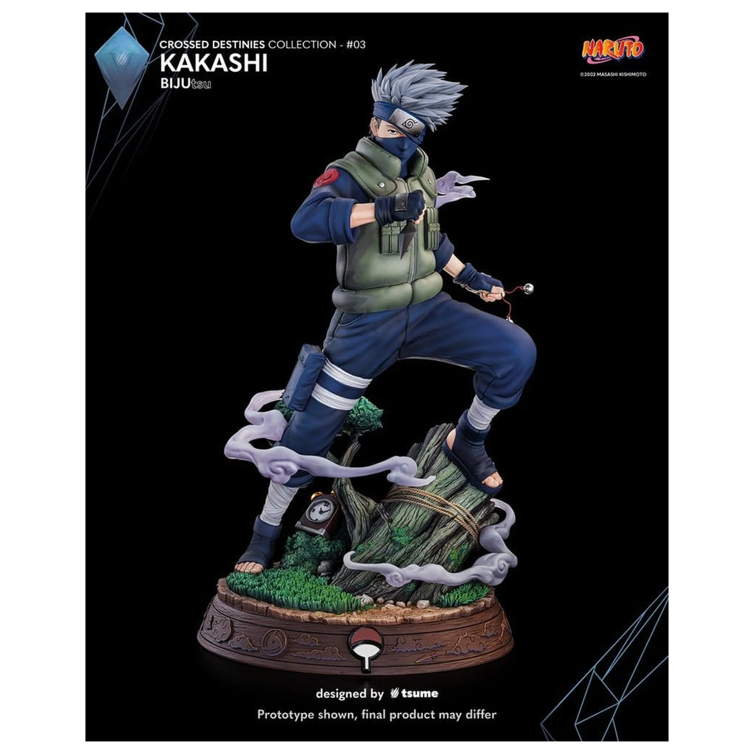 Naruto Bijutsu Figur Kakashi Produktfoto