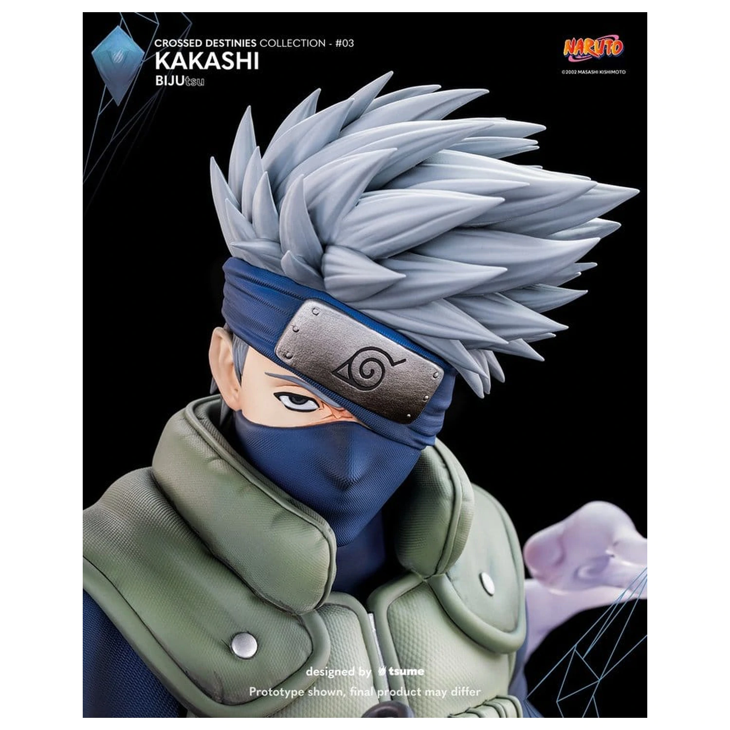 Naruto Bijutsu Figur Kakashi Produktfoto