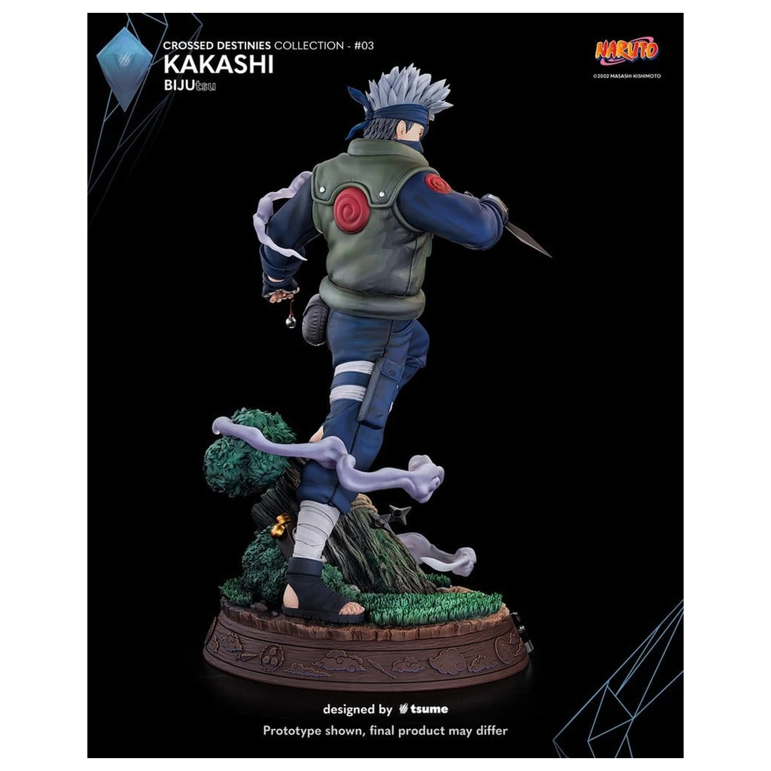 Naruto Bijutsu Figur Kakashi Produktfoto