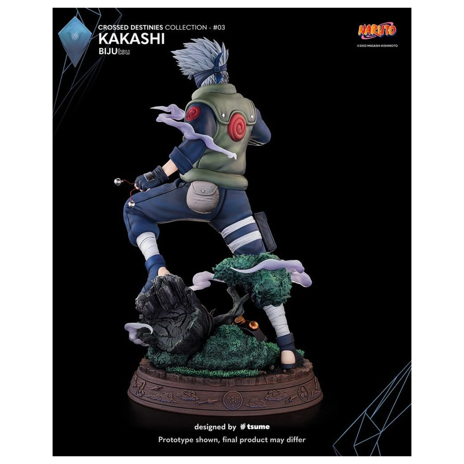 Naruto Bijutsu Figur Kakashi Produktfoto