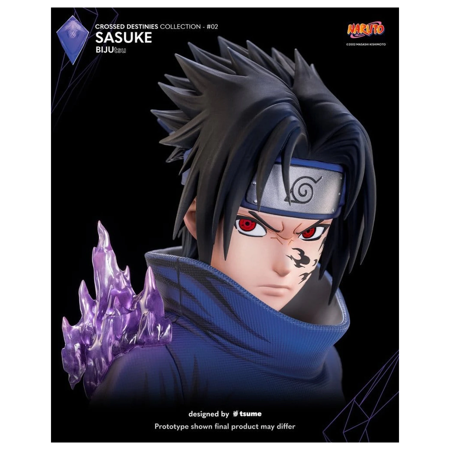 Naruto Bijutsu Figur Sasuke Produktfoto