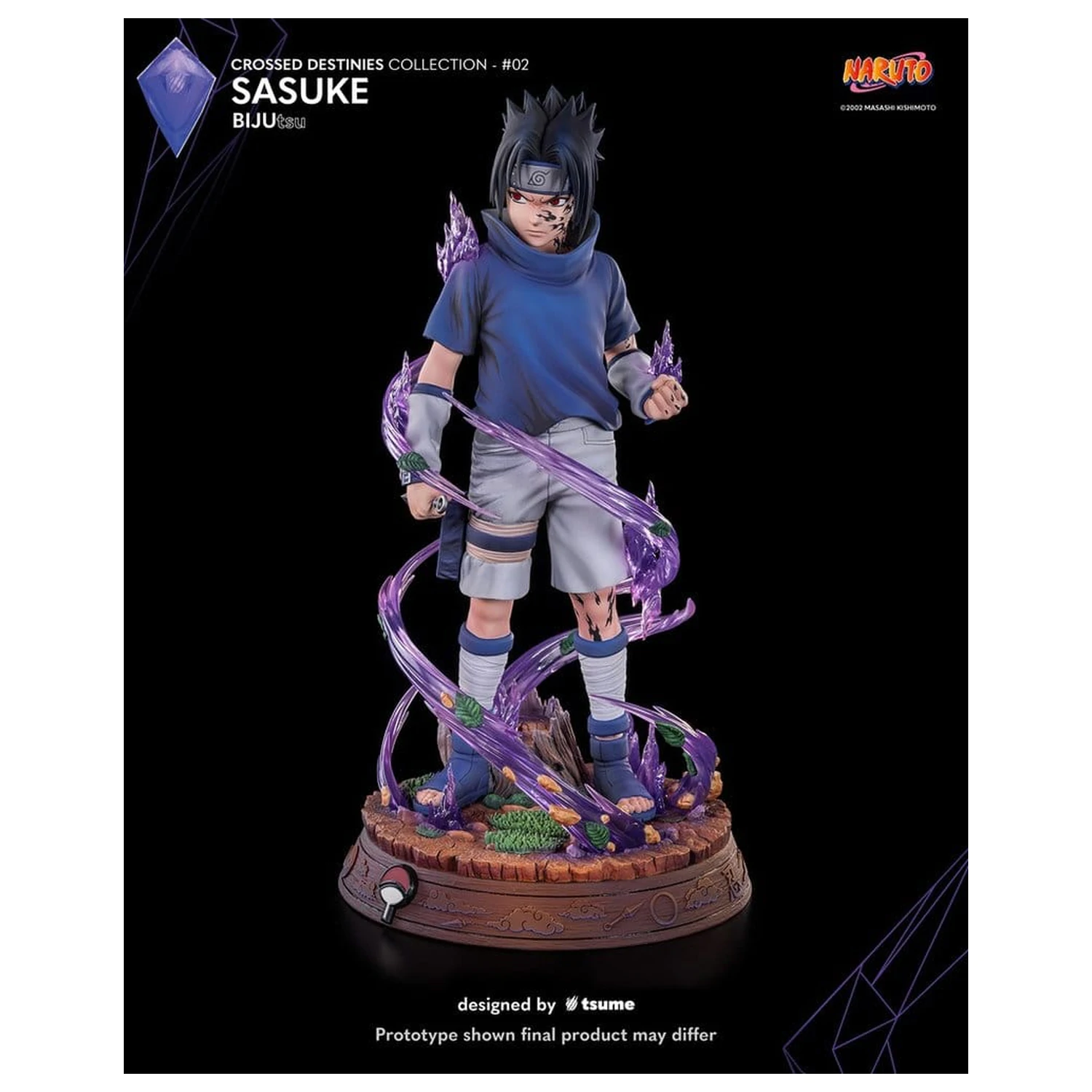 Naruto Bijutsu Figur Sasuke Produktfoto