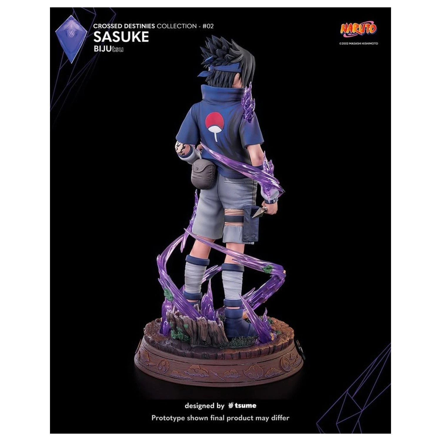 Naruto Bijutsu Figur Sasuke Produktfoto