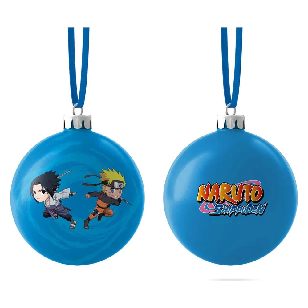 Naruto Christbaumschmuck Chibi Naruto x Sasuke Produktfoto