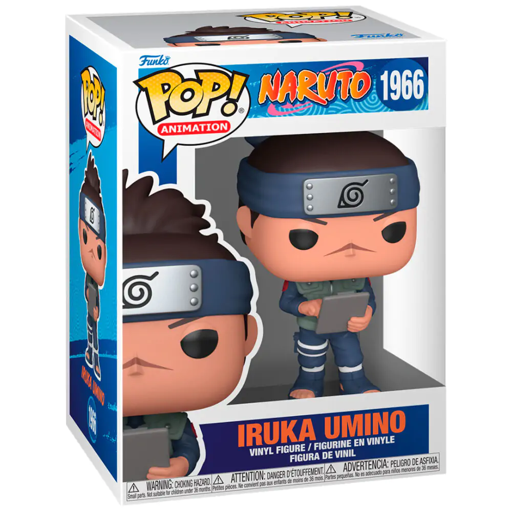 Naruto Classic Pop! Animation Vinylfigur Iruka Umino 9 cm Produktfoto