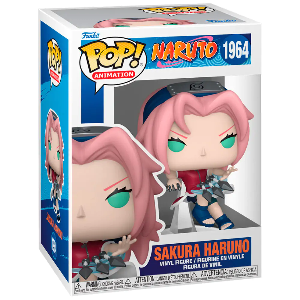 Naruto Classic Pop! Animation Vinyl Figur Sakura 9 cm Produktfoto