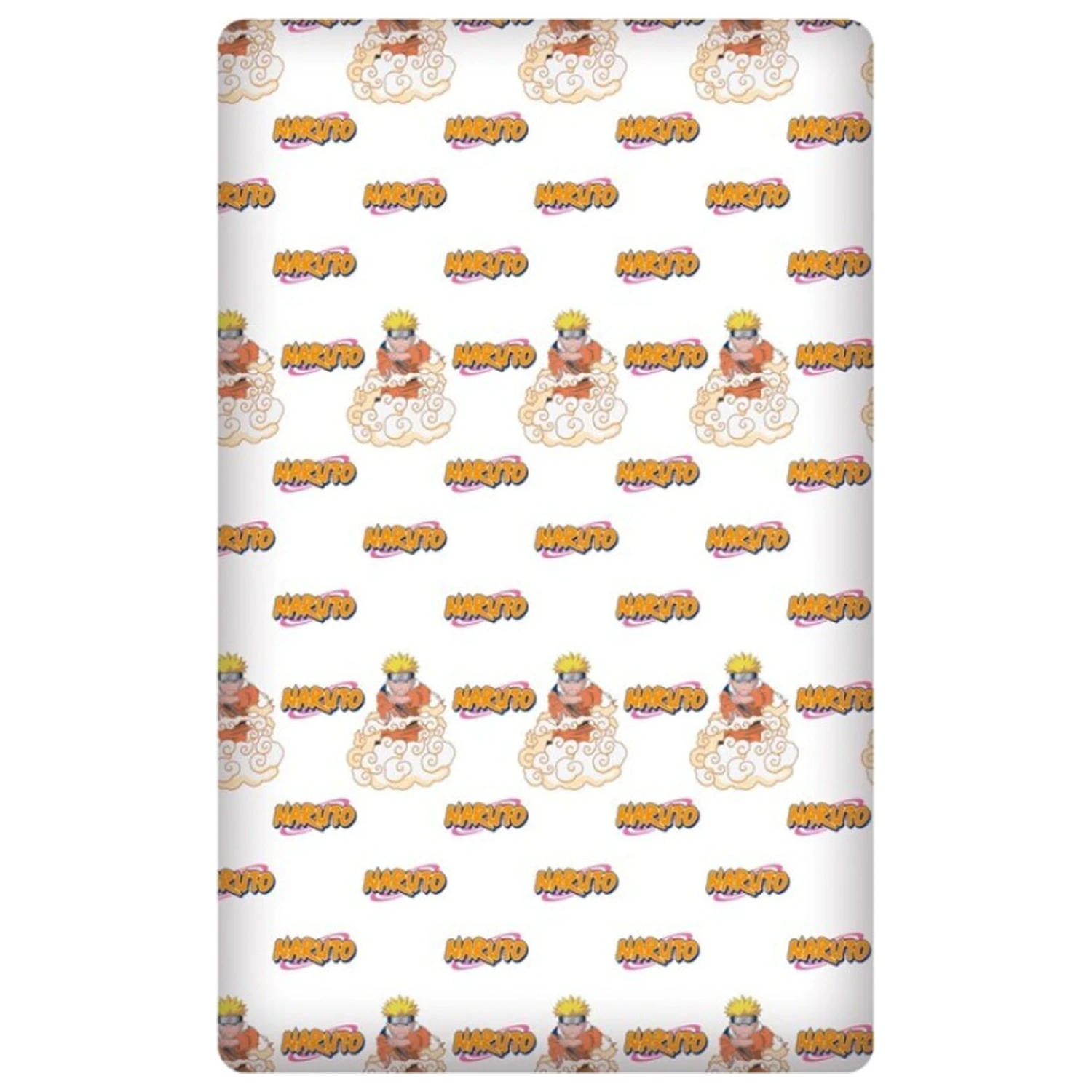 Naruto Clone gummibeschichtetes Bettlaken 90x200 cm Produktfoto