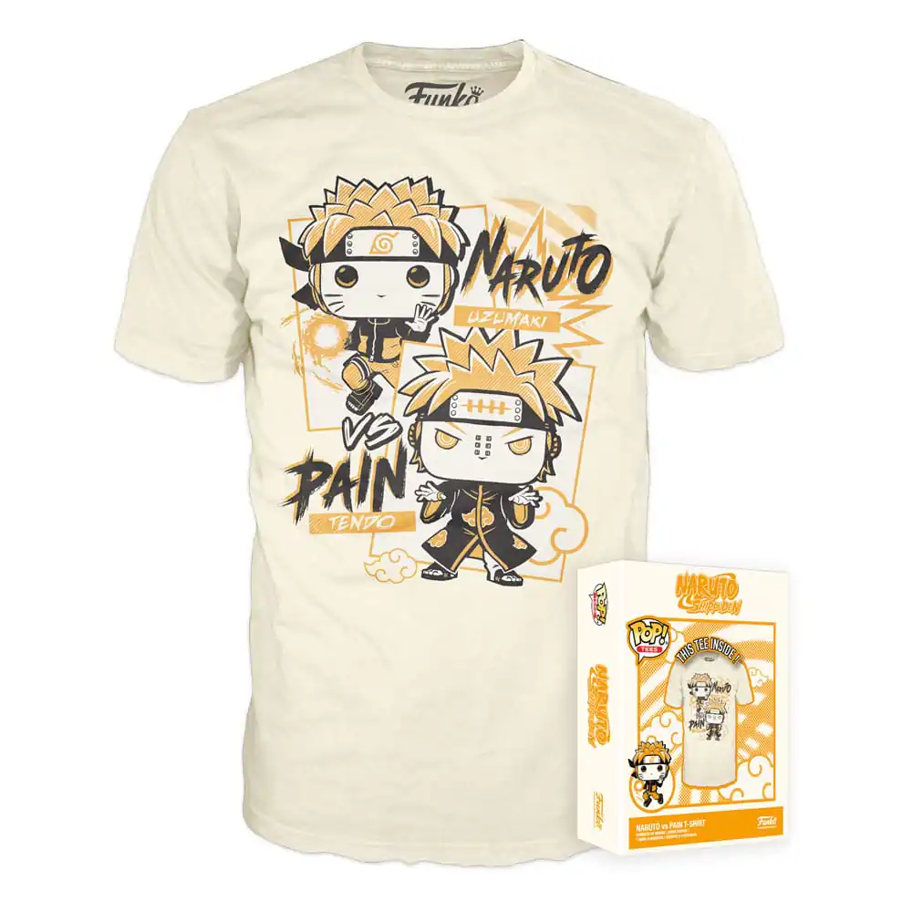 Naruto Boxed Tee T-Shirt Naruto v Pain Produktfoto