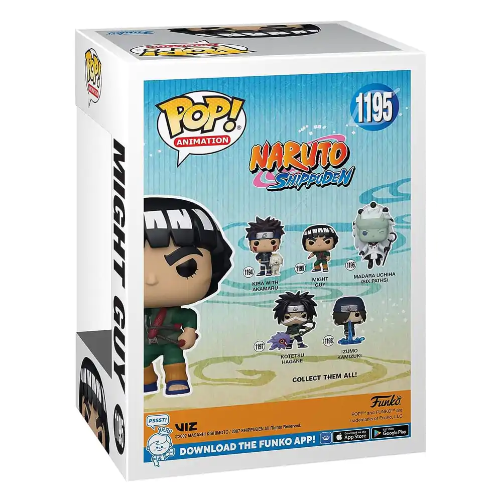 Naruto POP! Animation Vinyl Figur Might Guy 9 cm termékfotó