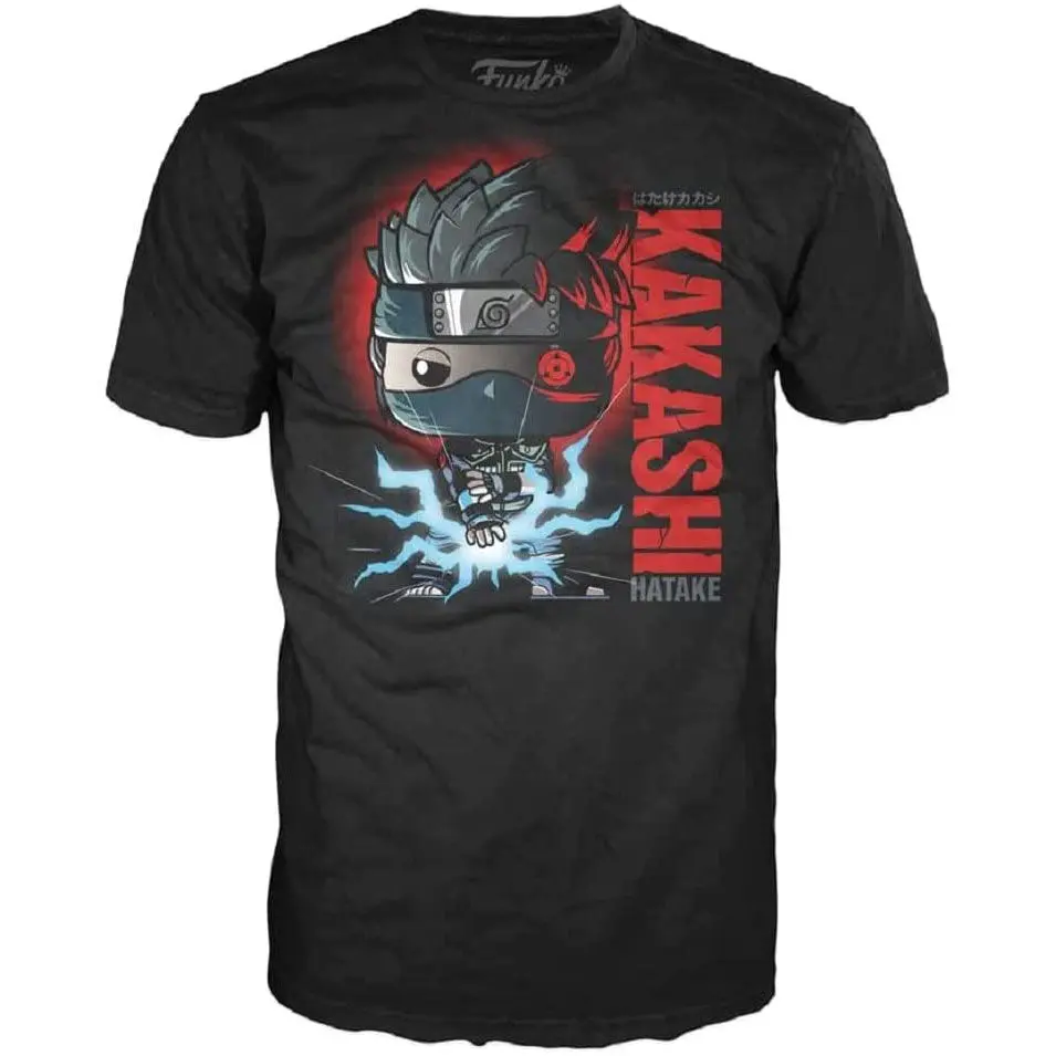 Naruto Funko POP Figur &amp; T-Shirt Set Kakashi Produktfoto