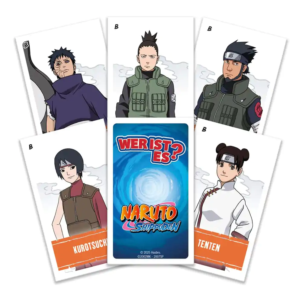 Naruto Brettspiel Guess Who Berühmte Gebäude *deutsche Version* Produktfoto