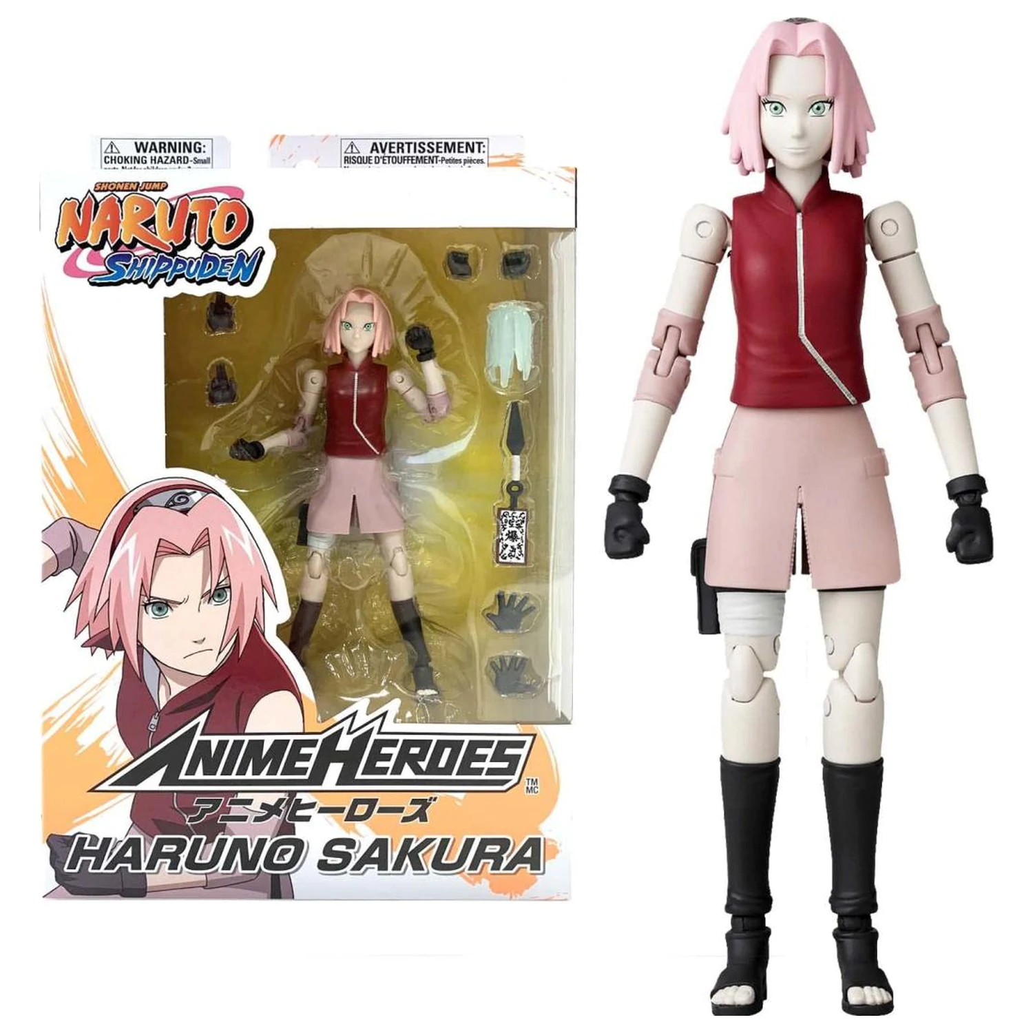 NARUTO Haruno Sakura Figur Anime Heroes 17cm Produktfoto