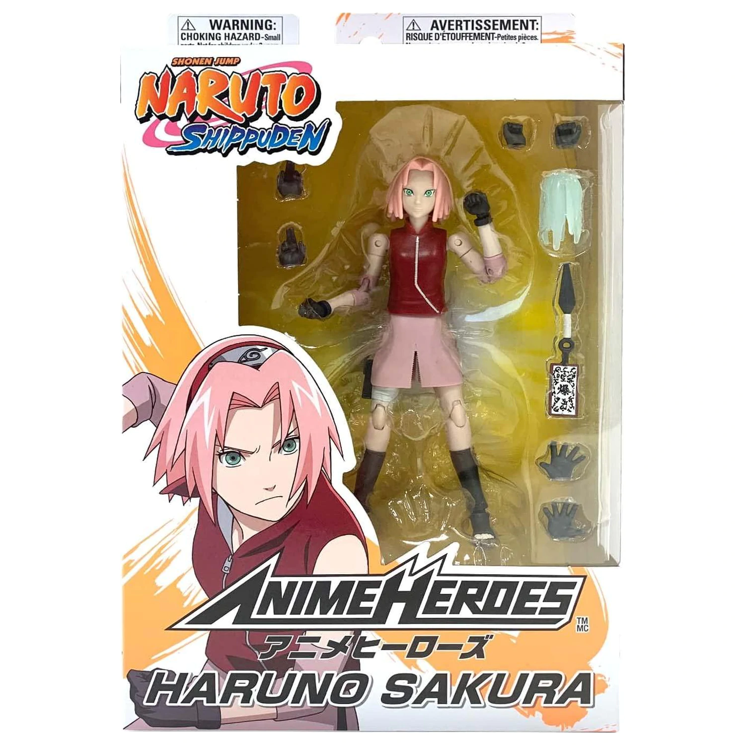 NARUTO Haruno Sakura Figur Anime Heroes 17cm Produktfoto