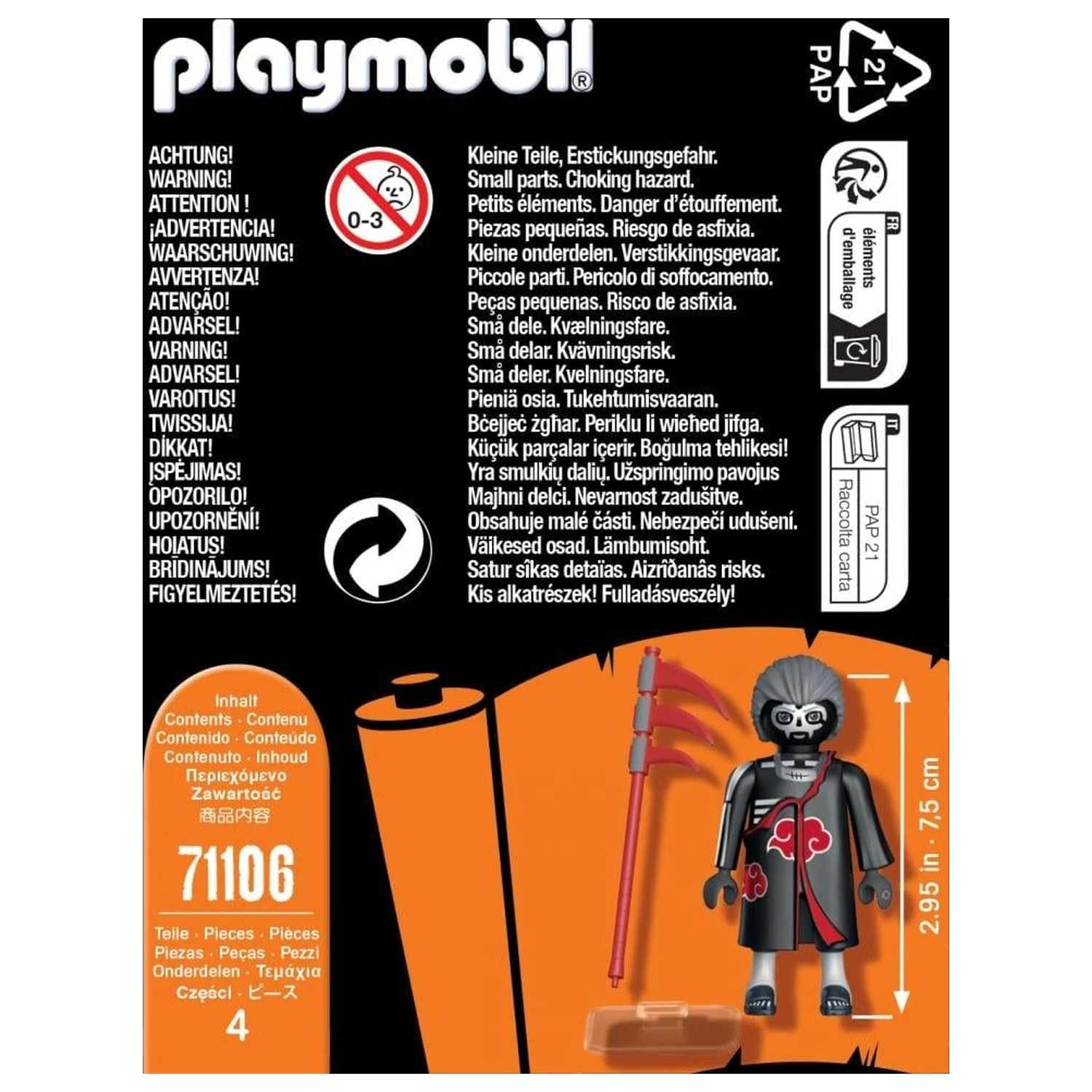NARUTO Hidan Playmobil Figur Produktfoto