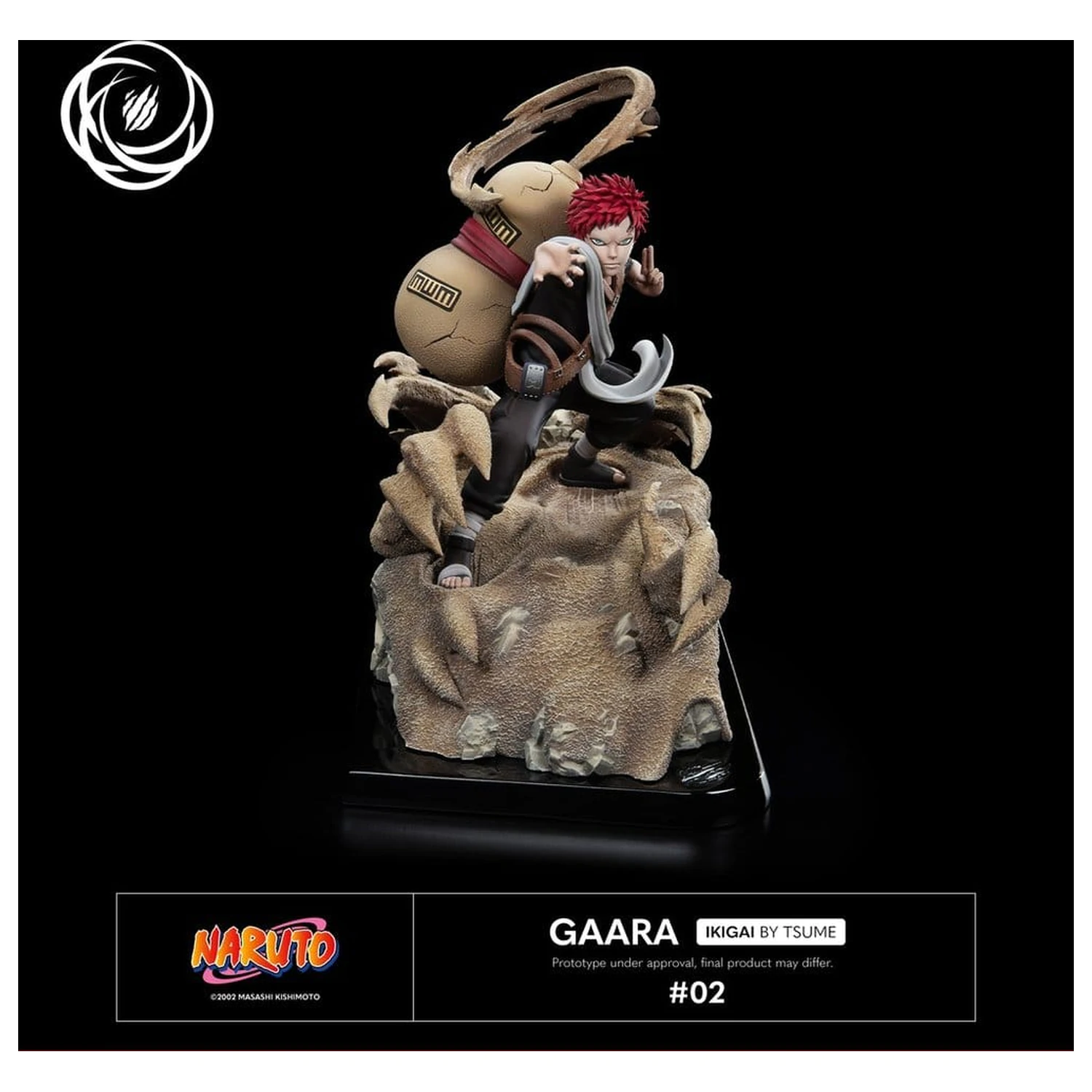 Naruto IKIGAI Figur 1/6 Gaara Produktfoto