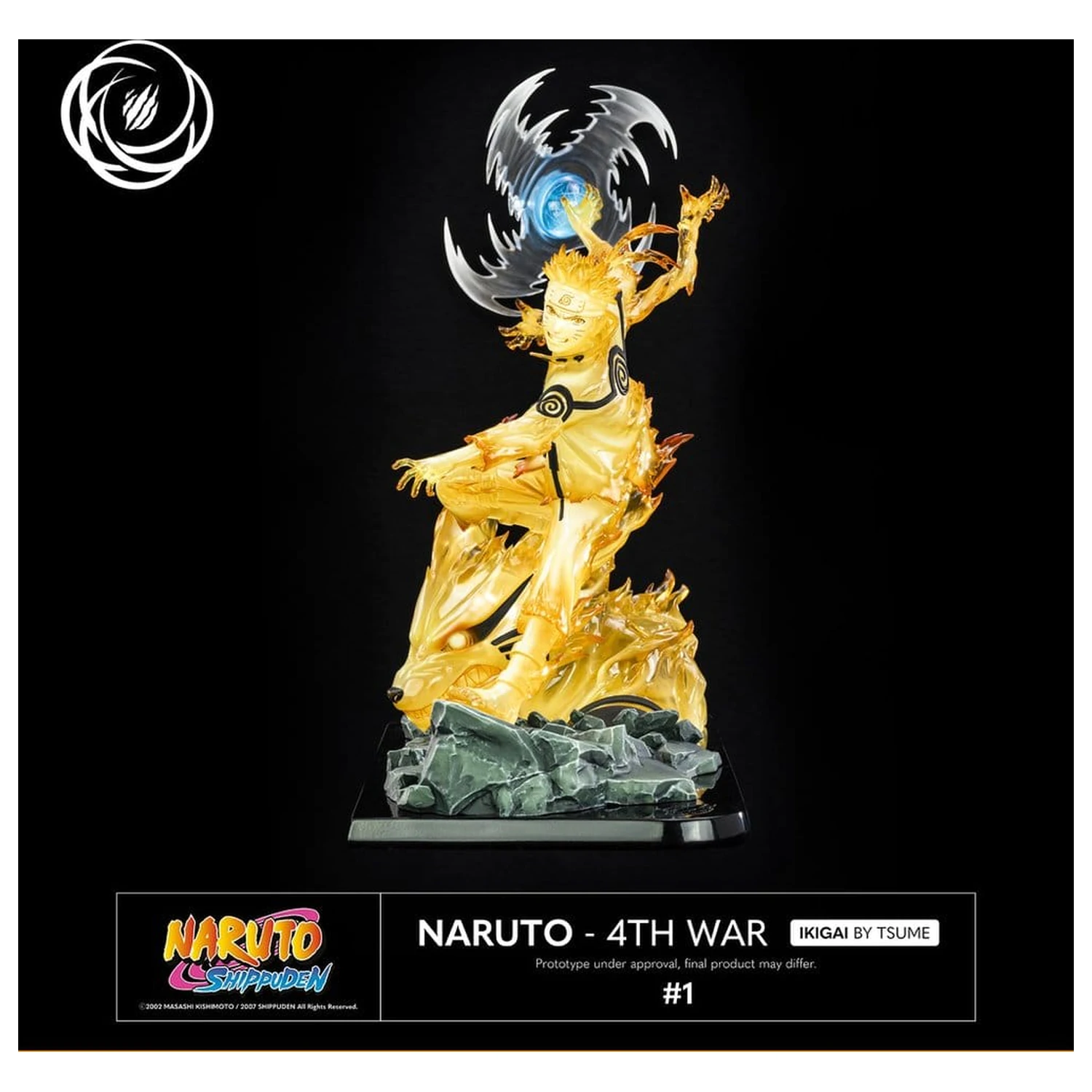 Naruto IKIGAI Figur 1/6 Naruto Fourth Great Ninja War Produktfoto