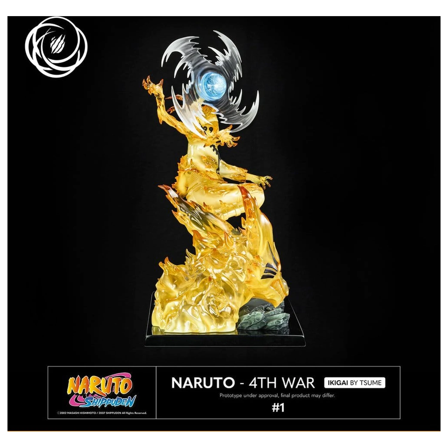 Naruto IKIGAI Figur 1/6 Naruto Fourth Great Ninja War Produktfoto