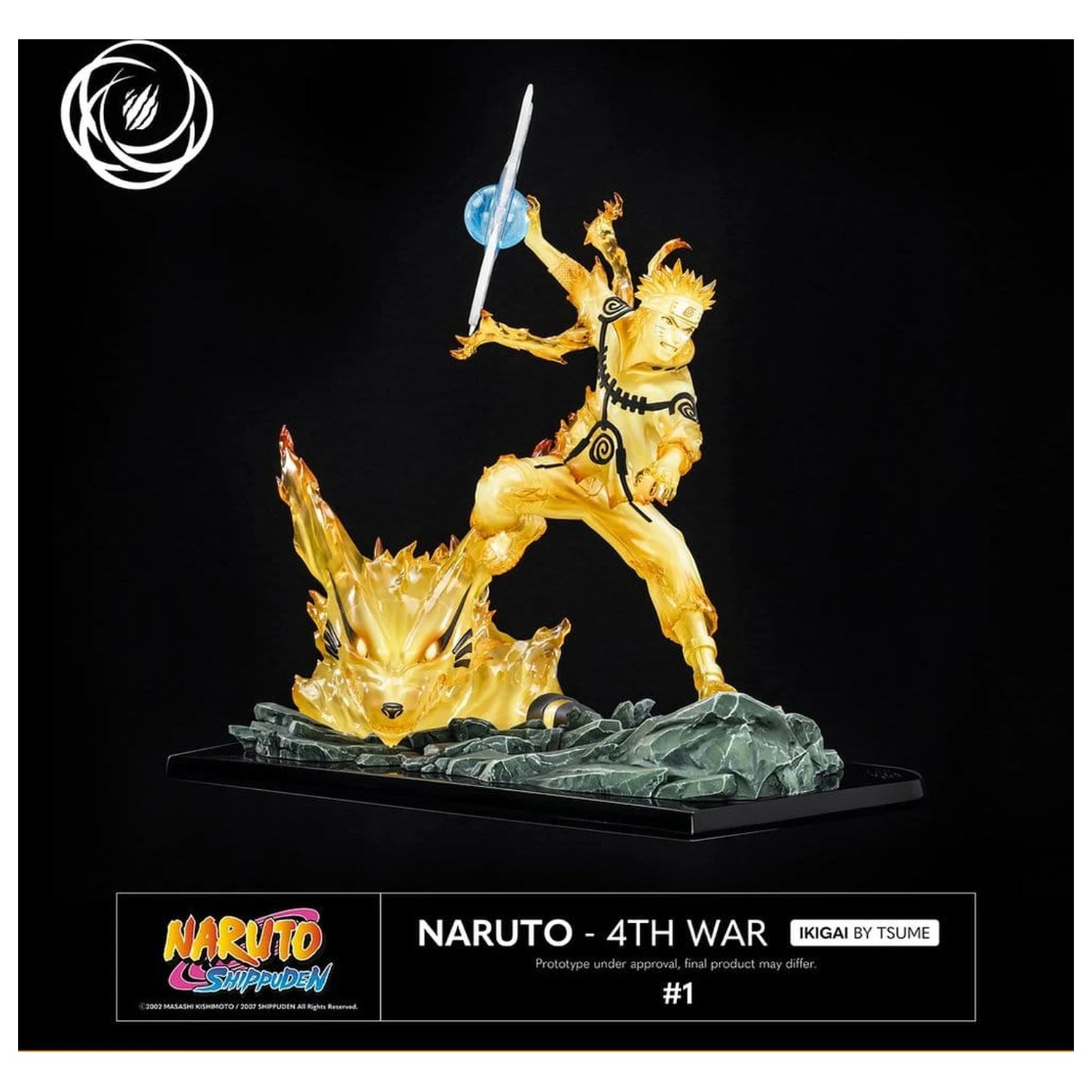 Naruto IKIGAI Figur 1/6 Naruto Fourth Great Ninja War Produktfoto