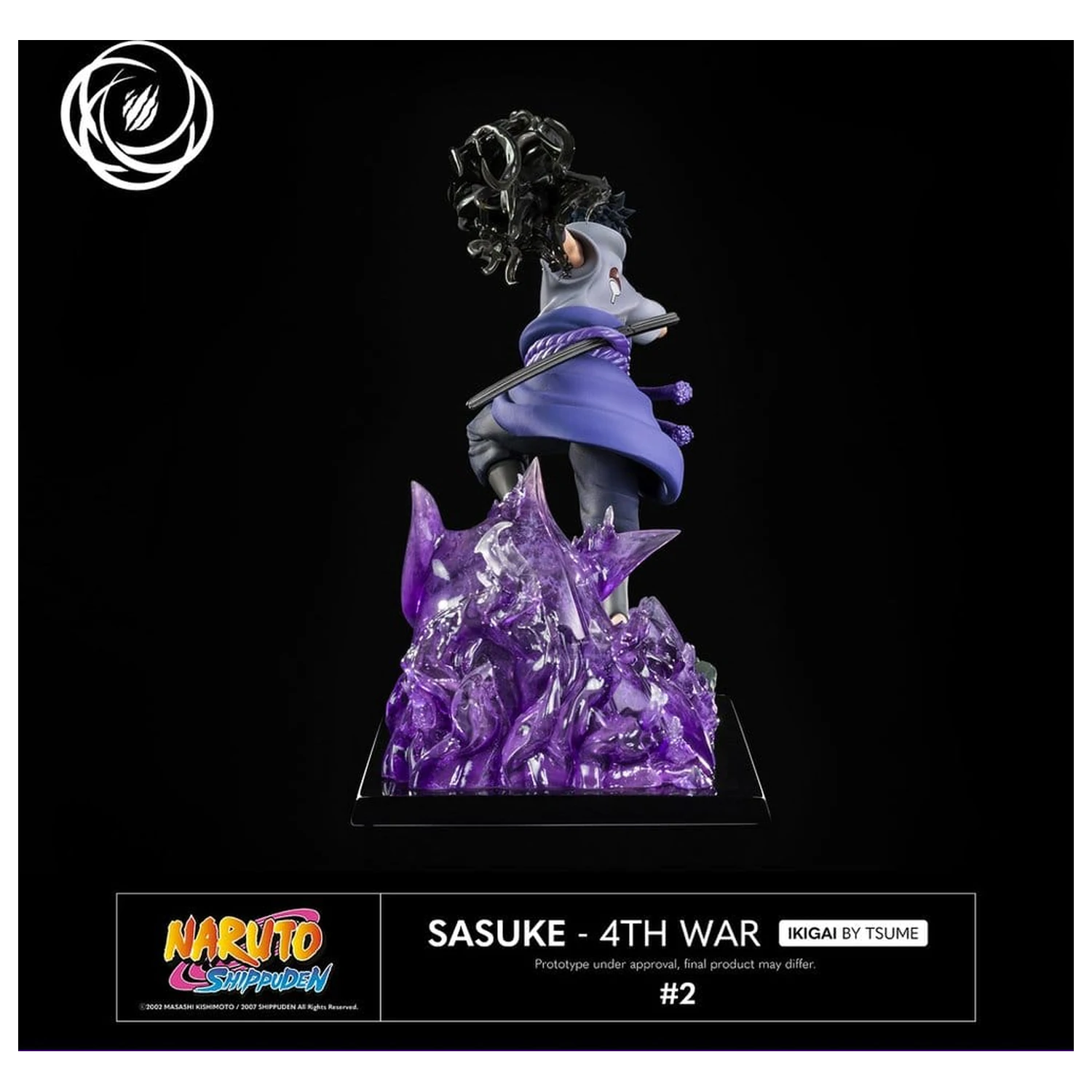 Naruto IKIGAI Figur 1/6 Sasuke Fourth Great Ninja War Produktfoto