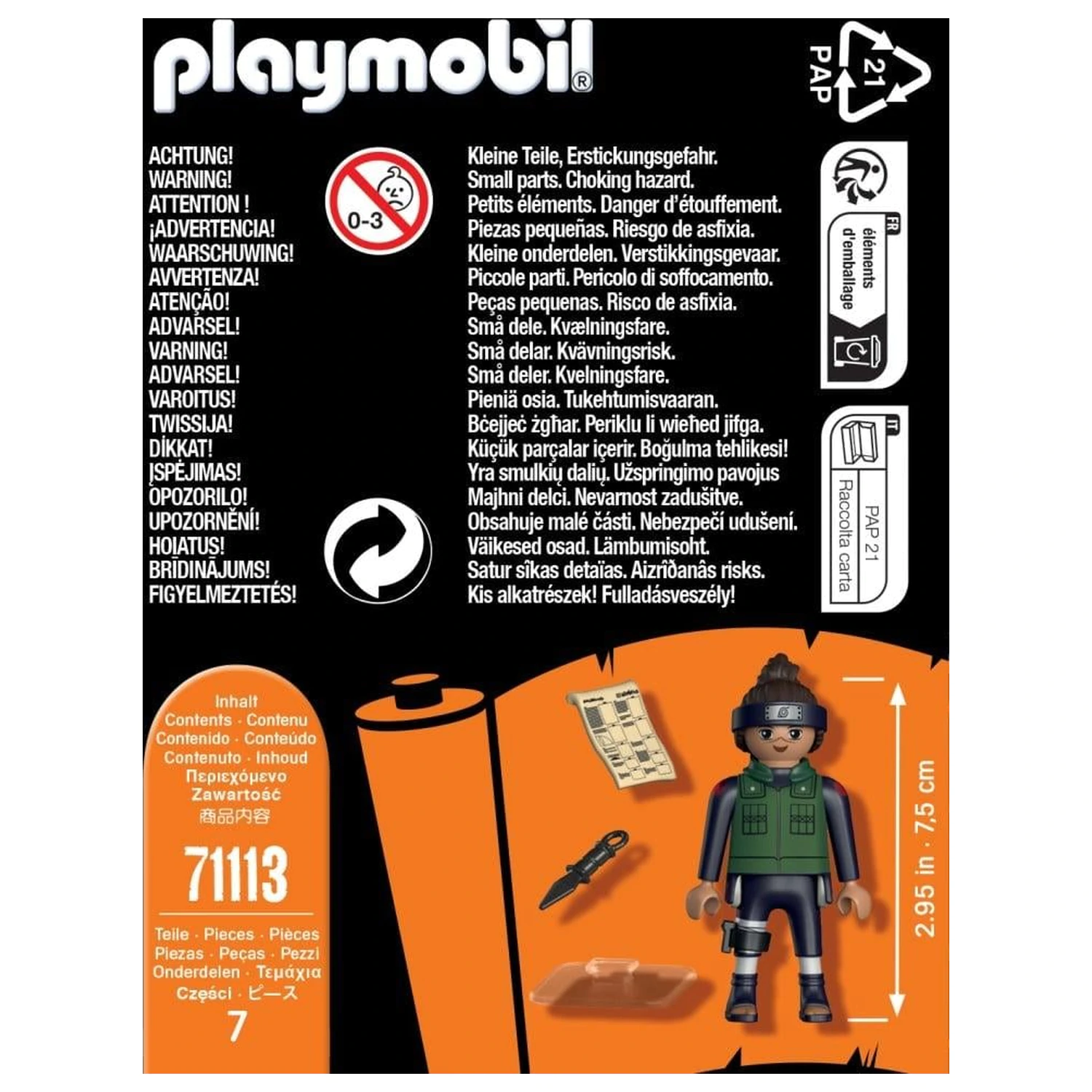 Naruto Iruka Playmobil Spielzeugfigur Produktfoto