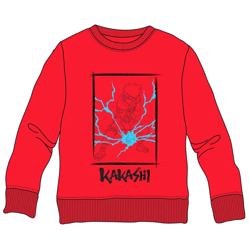 Naruto Kakashi Kinder Pullover termékfotó