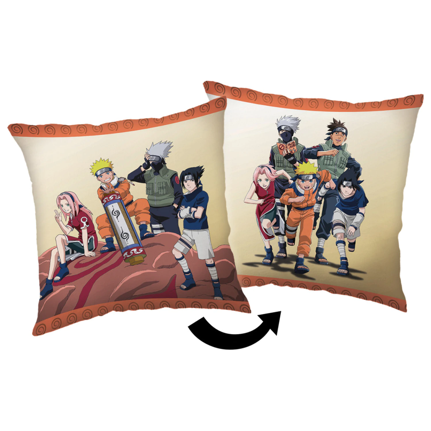 Naruto Mission Kissen, dekoratives Kissen 40x40 cm Produktfoto