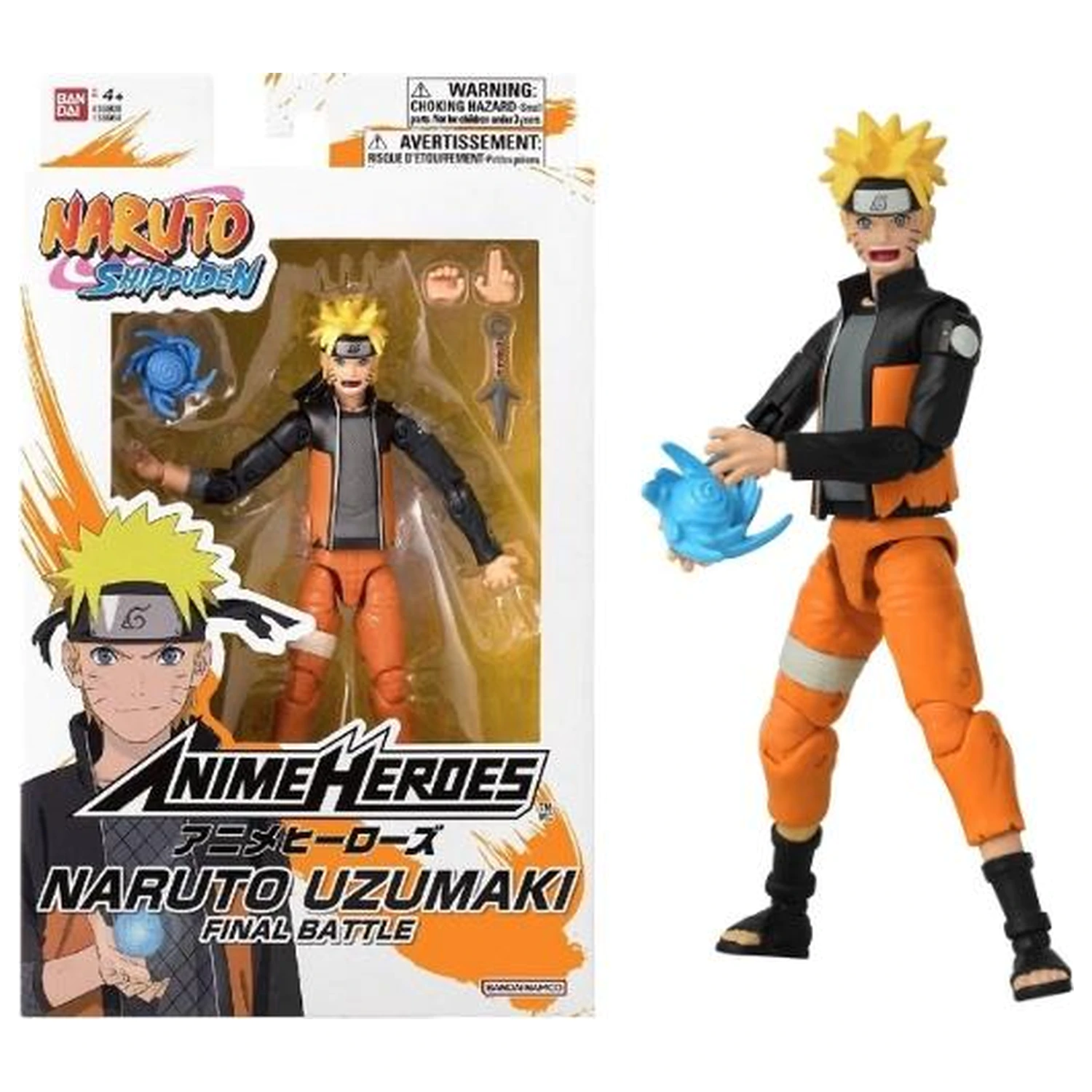 NARUTO Naruto "Final Battle" Figur Anime Heroes 17cm Produktfoto