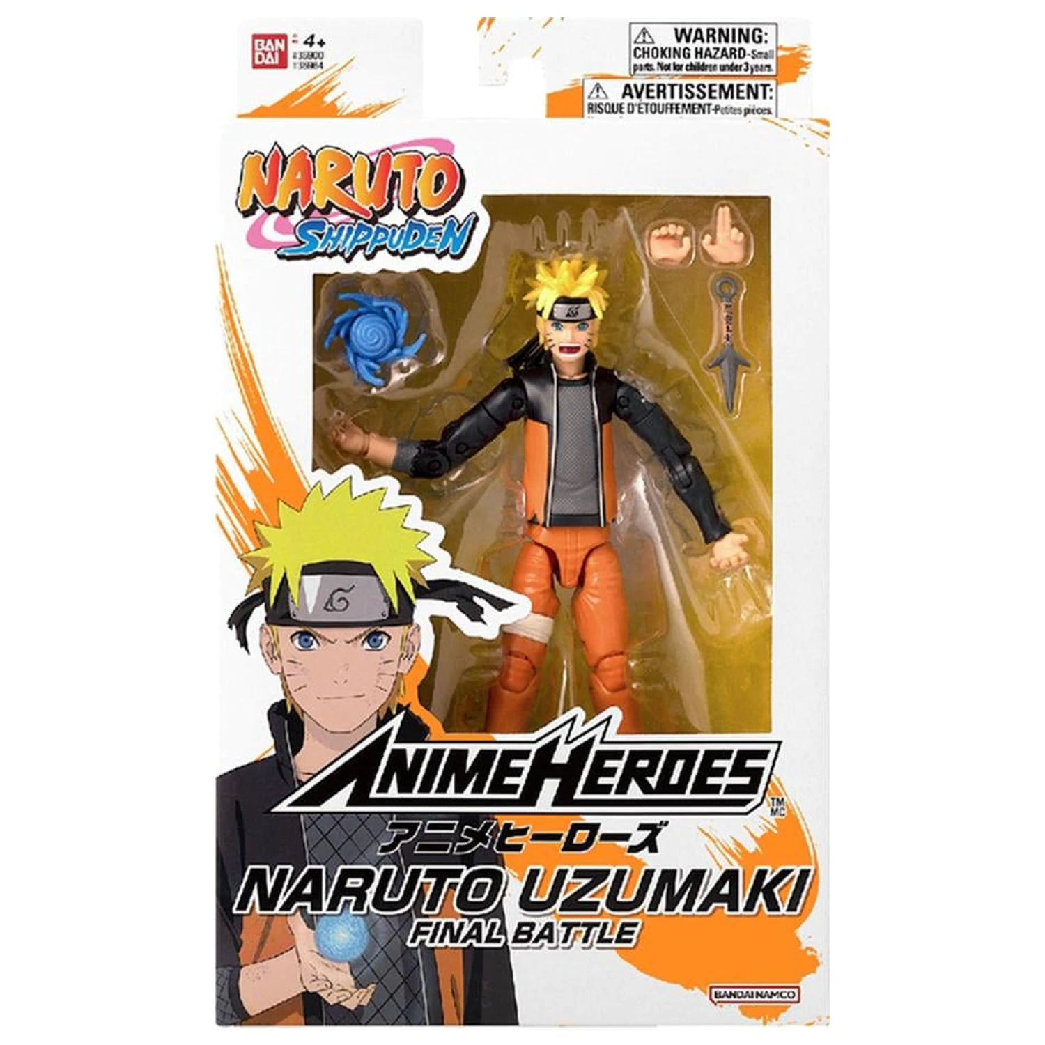 NARUTO Naruto "Final Battle" Figur Anime Heroes 17cm Produktfoto
