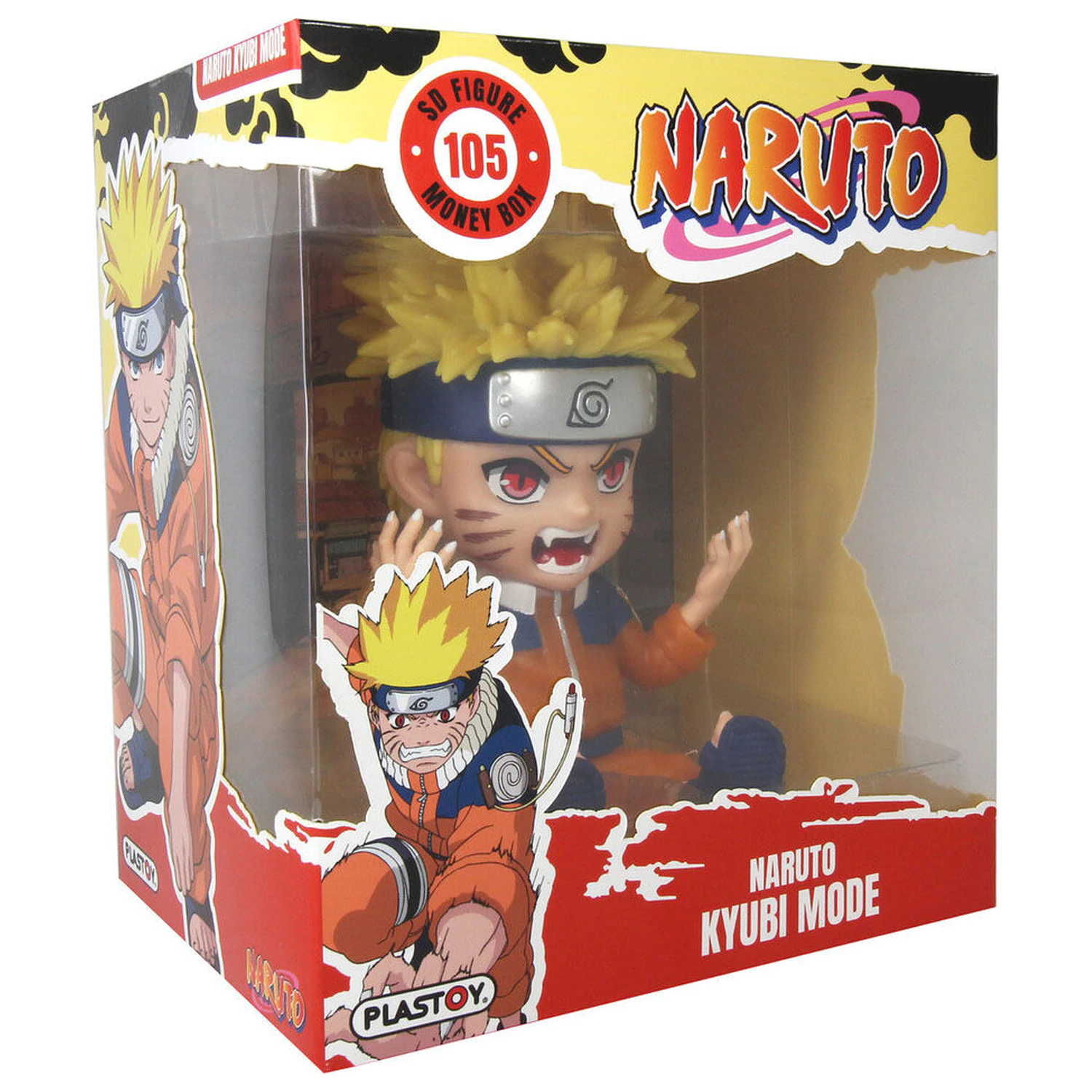 Naruto - Naruto Kyubi Mood Spardosen Figur 15cm Produktfoto