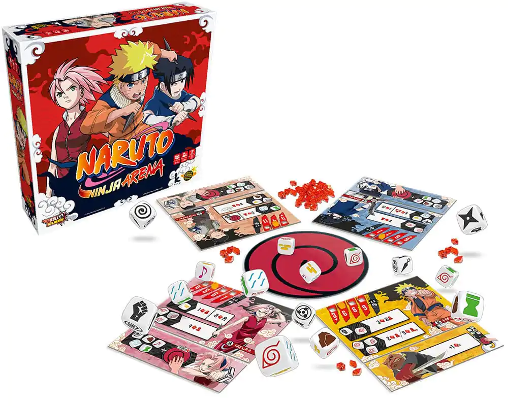 Naruto Würfelspiel-Erweiterung Ninja Arena Produktfoto