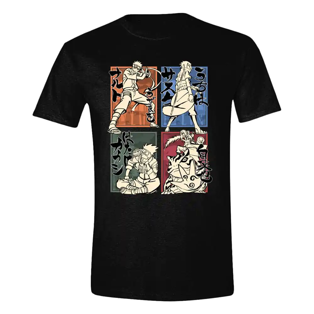 Naruto T-Shirt Character Sketches Produktfoto