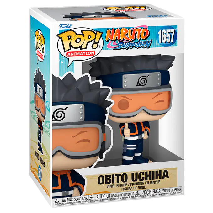 Naruto Pop! Animation Vinyl Figur Obito Uchiha 9 cm Produktfoto