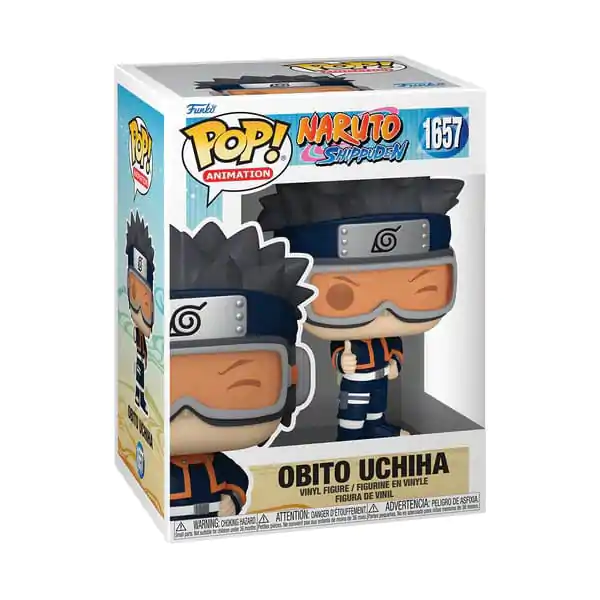 Naruto Pop! Animation Vinyl Figur Obito Uchiha 9 cm Produktfoto