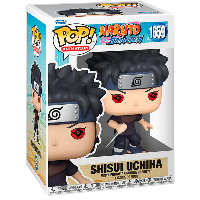 Naruto Pop! Animation Vinyl Figur Shisui Uchiha 9 cm Produktfoto