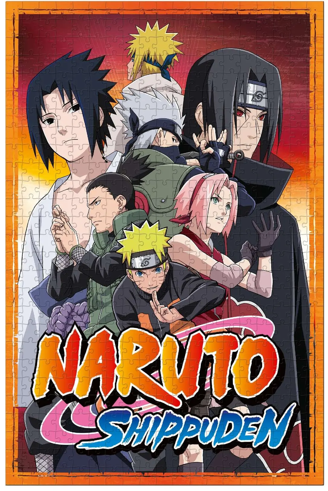 Naruto puzzle 500db termékfotó