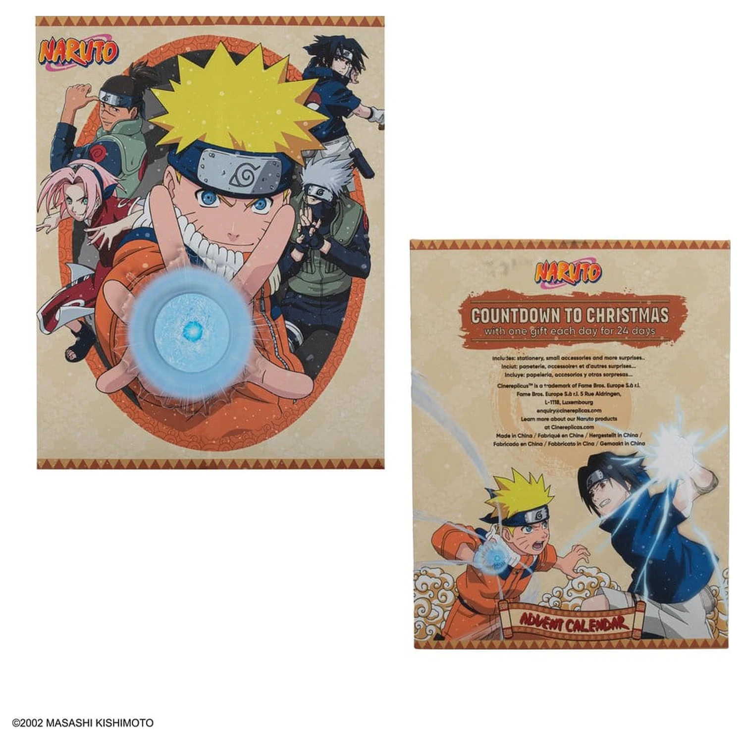 Naruto Adventskalender Rasengan 2026 Produktfoto