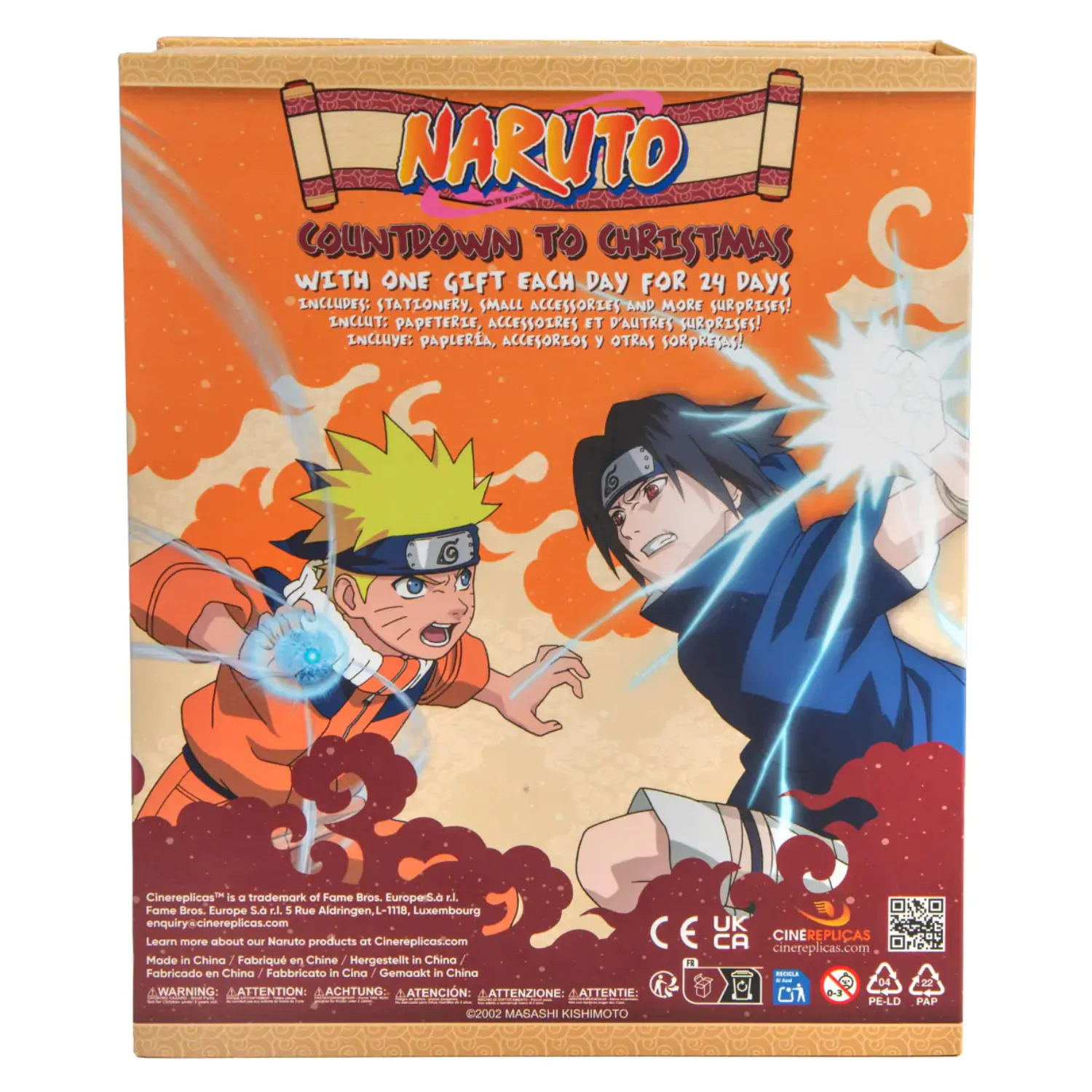 Naruto Adventskalender Rasengan 2026 Produktfoto