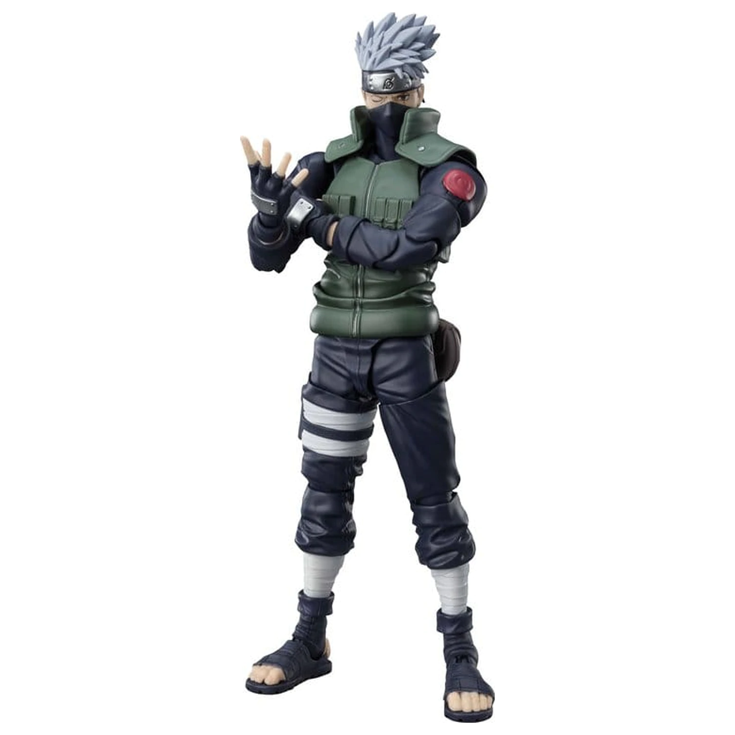 Naruto S.H.Figuarts Actionfigur Kakashi Hatake -The famed Sharingan Hero- 16 cm Produktfoto