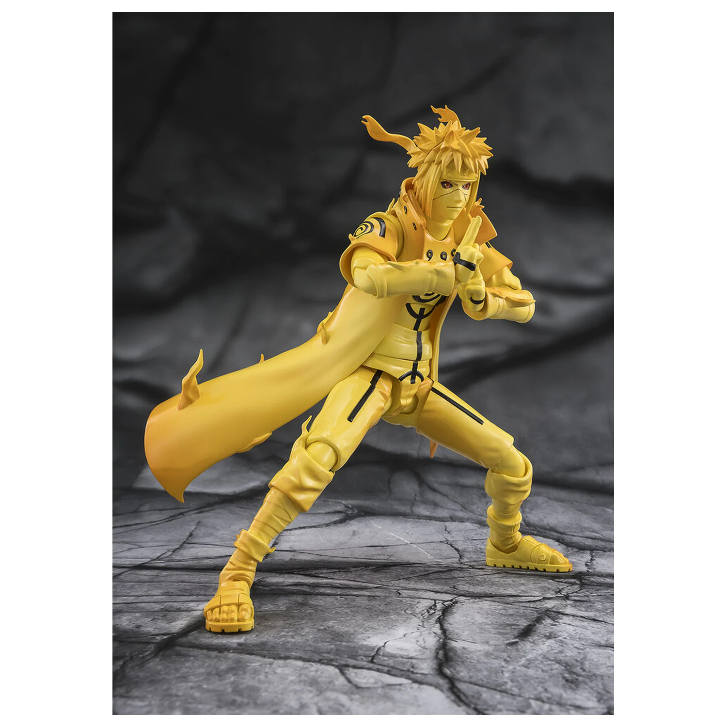 Naruto S.H.Figuarts Actionfigur Minato Namikaze (Kurama Link Mode) -Bond of Light That Shatters Darkness- 15 cm Produktfoto