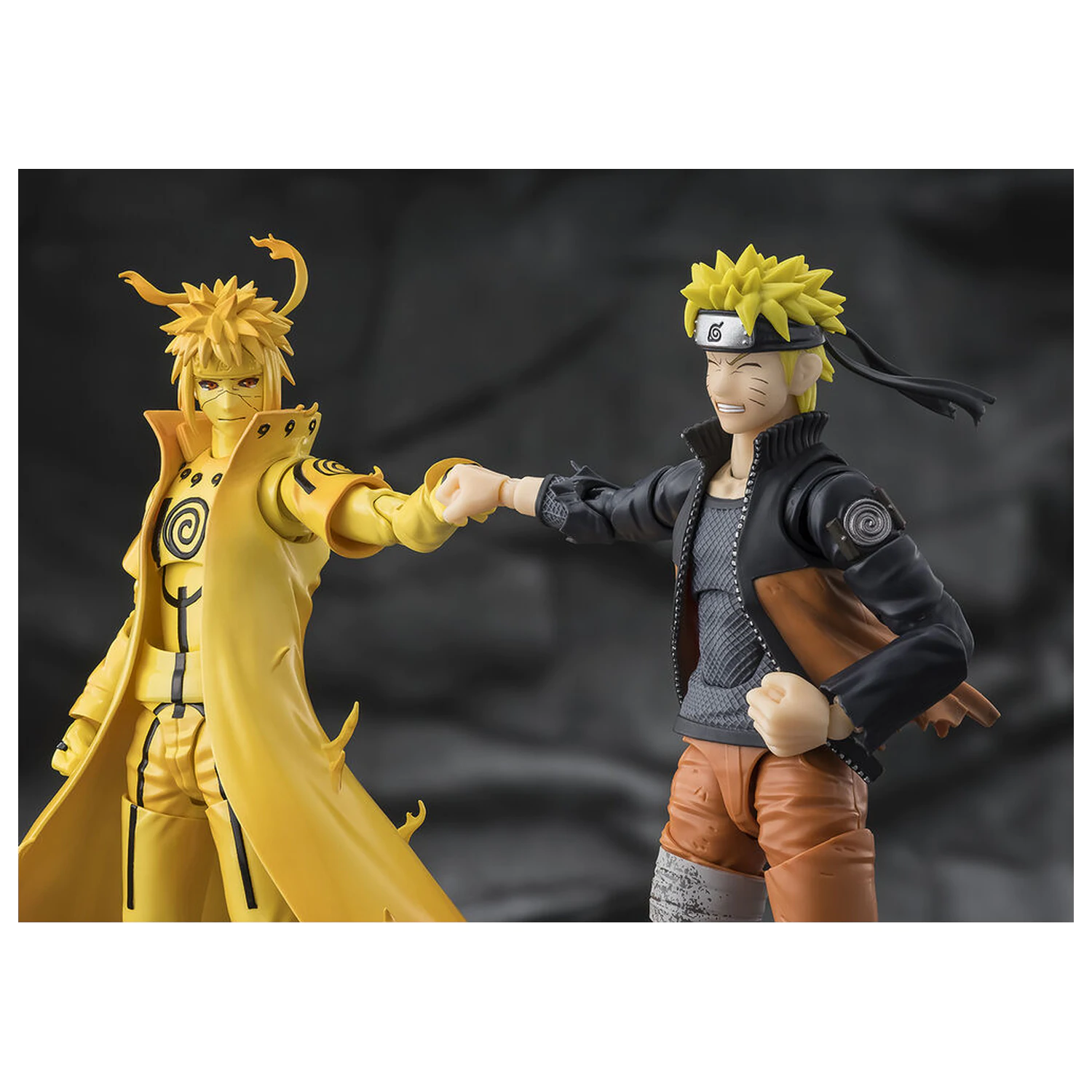 Naruto S.H.Figuarts Actionfigur Minato Namikaze (Kurama Link Mode) -Bond of Light That Shatters Darkness- 15 cm Produktfoto