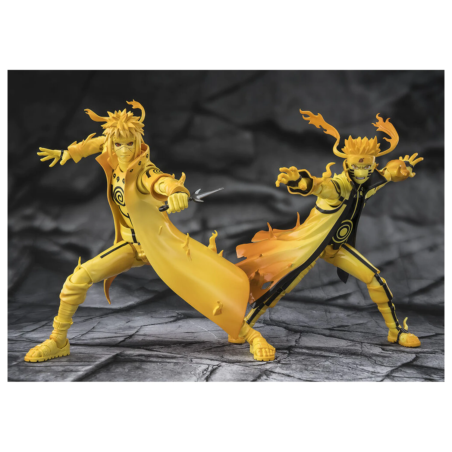 Naruto S.H.Figuarts Actionfigur Minato Namikaze (Kurama Link Mode) -Bond of Light That Shatters Darkness- 15 cm Produktfoto