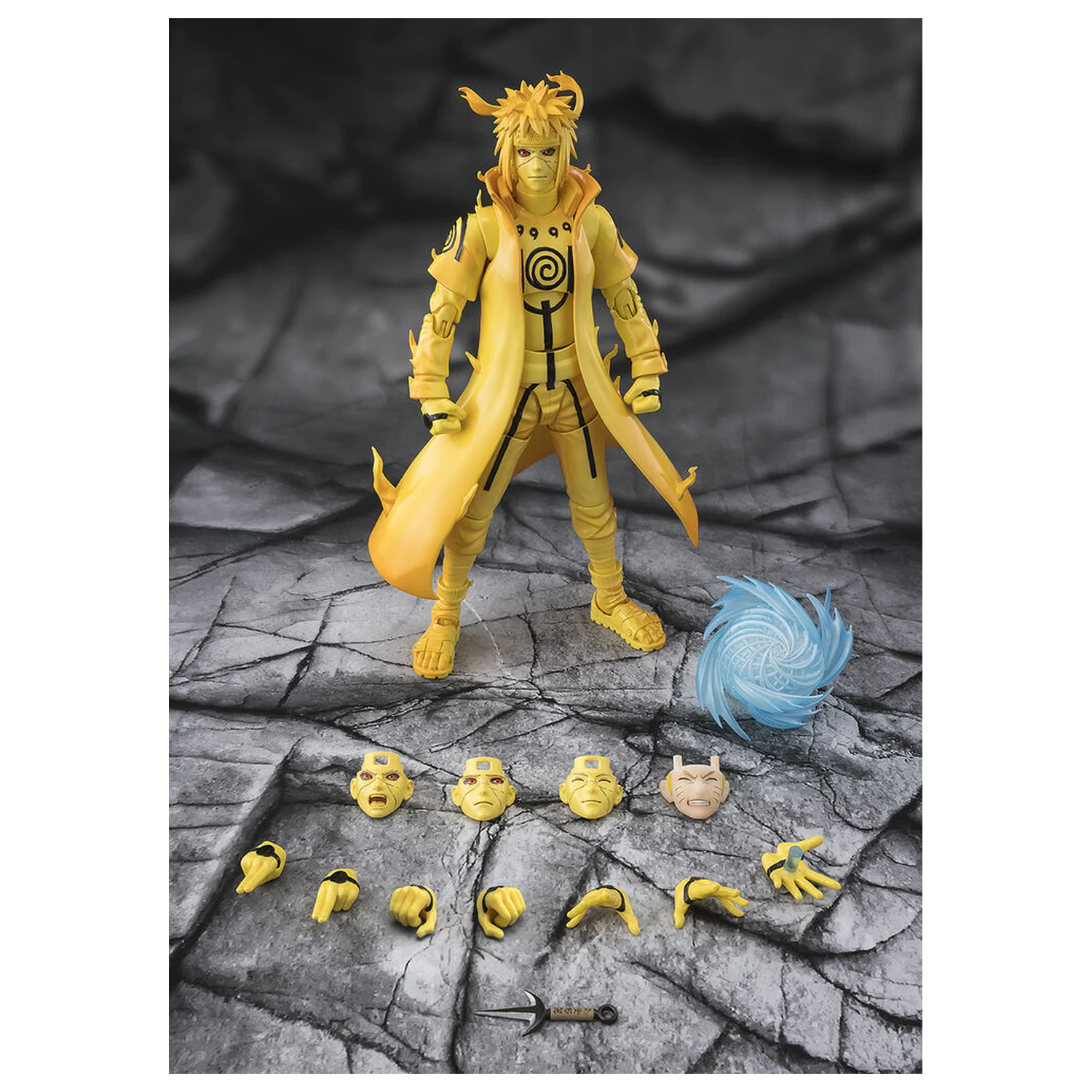 Naruto S.H.Figuarts Actionfigur Minato Namikaze (Kurama Link Mode) -Bond of Light That Shatters Darkness- 15 cm Produktfoto