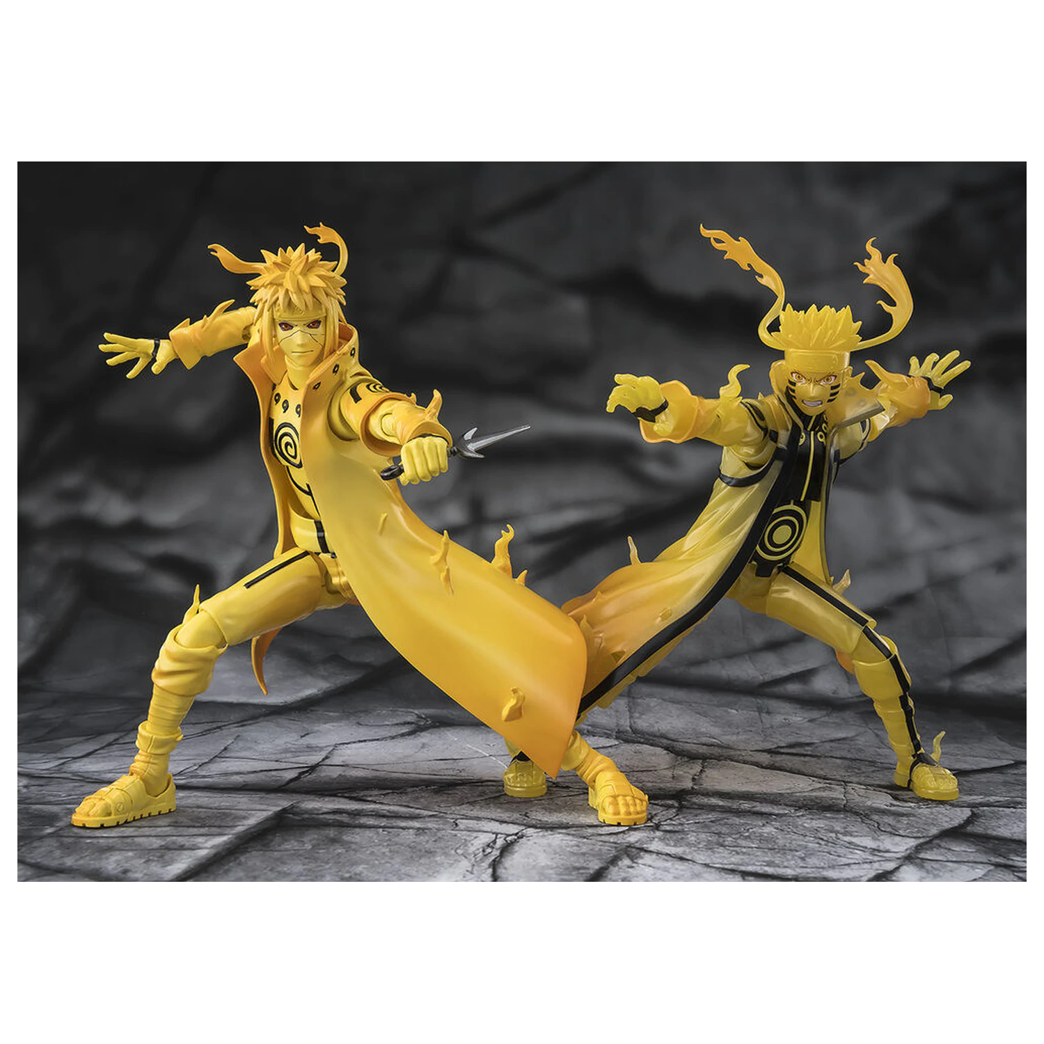 Naruto S.H.Figuarts Actionfigur Minato Namikaze (Kurama Link Mode) -Bond of Light That Shatters Darkness- 15 cm Produktfoto