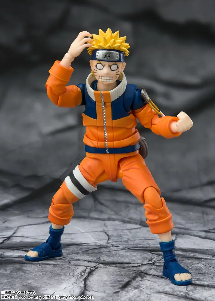 Naruto S.H. Figuarts Actionfigur Naruto Uzumaki -The No.1 Most Unpredictable Ninja- 13 cm Produktfoto