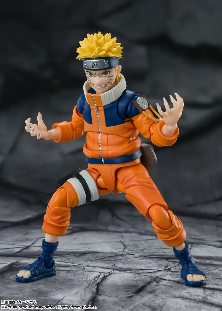 Naruto S.H. Figuarts Actionfigur Naruto Uzumaki -The No.1 Most Unpredictable Ninja- 13 cm Produktfoto