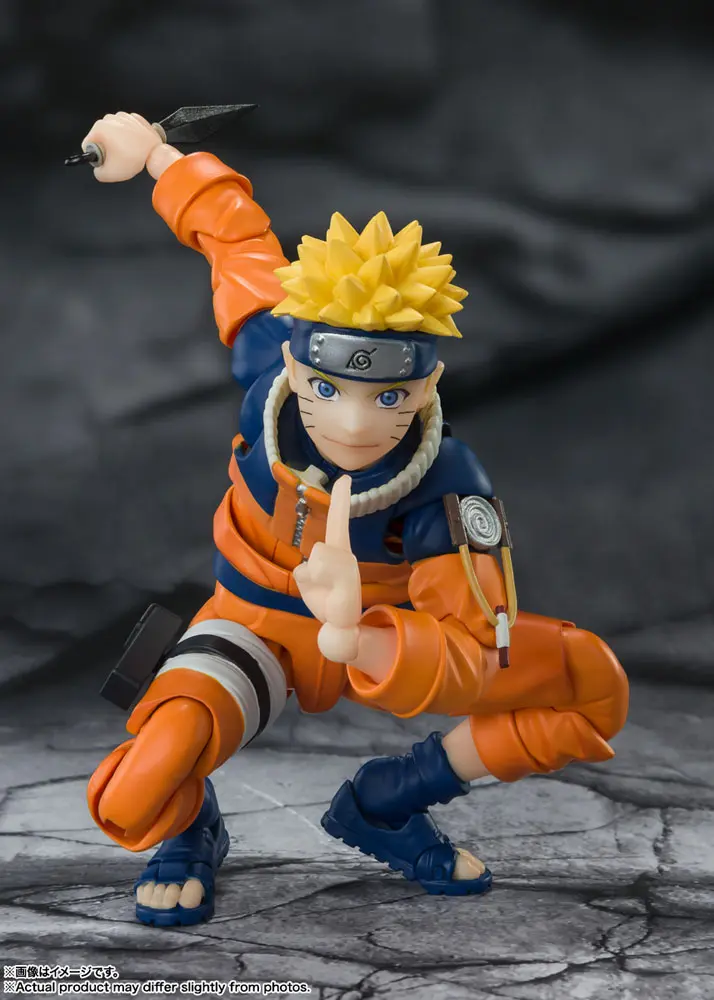 Naruto S.H. Figuarts Actionfigur Naruto Uzumaki -The No.1 Most Unpredictable Ninja- 13 cm Produktfoto