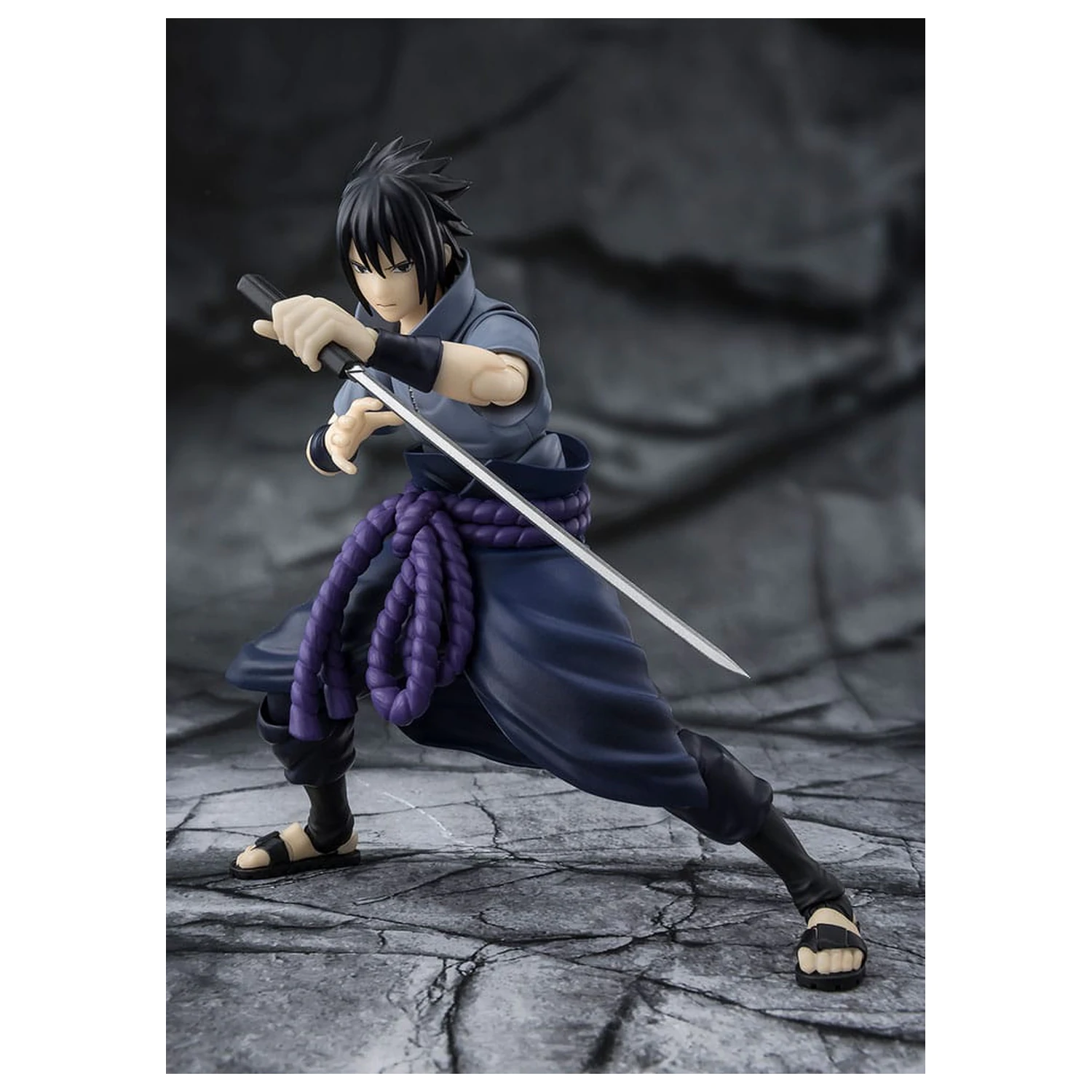 Naruto S.H.Figuarts Actionfigur Sasuke Uchiha Solitary Shinobi 15 cm Produktfoto